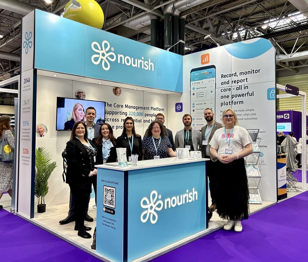 Nourish Stand at UK Care Week 2024