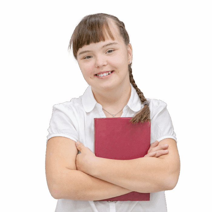 girl-with-book Girl holding book