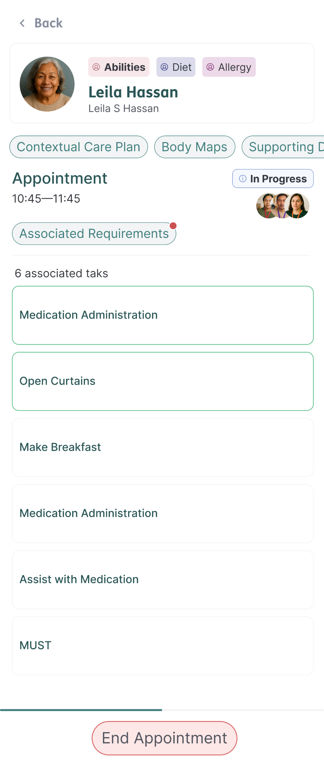 View critical info all in one place on the new Better Care at Home app