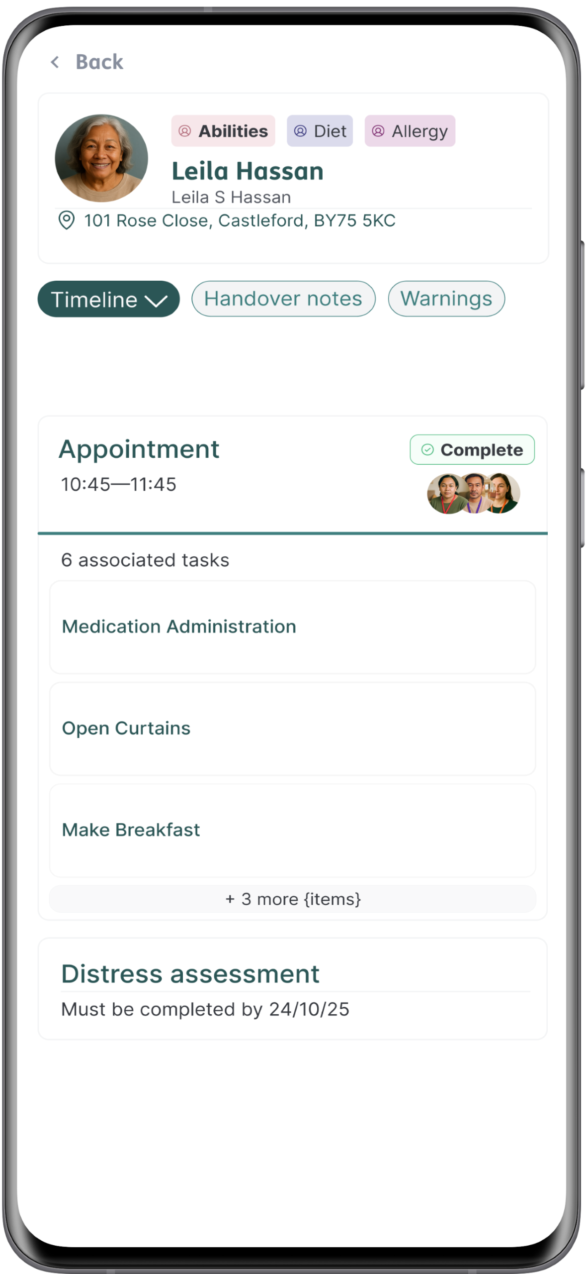 Nourish Better Care at Home on the new home care app