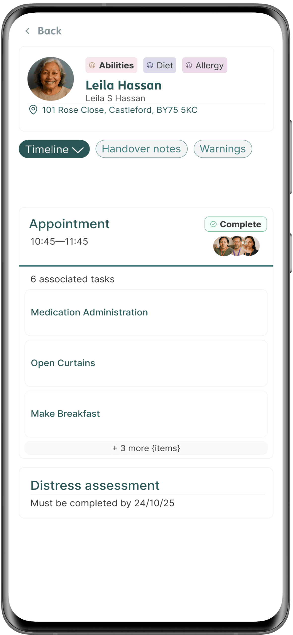 Nourish Better Care at Home on the new home care app