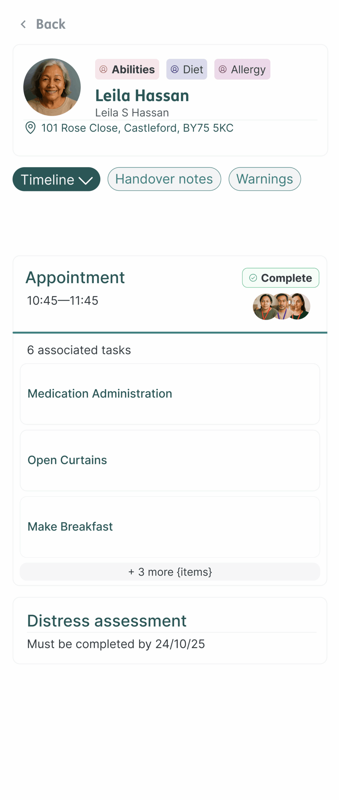 The next-generation home care app Better Care at Home by Nourish
