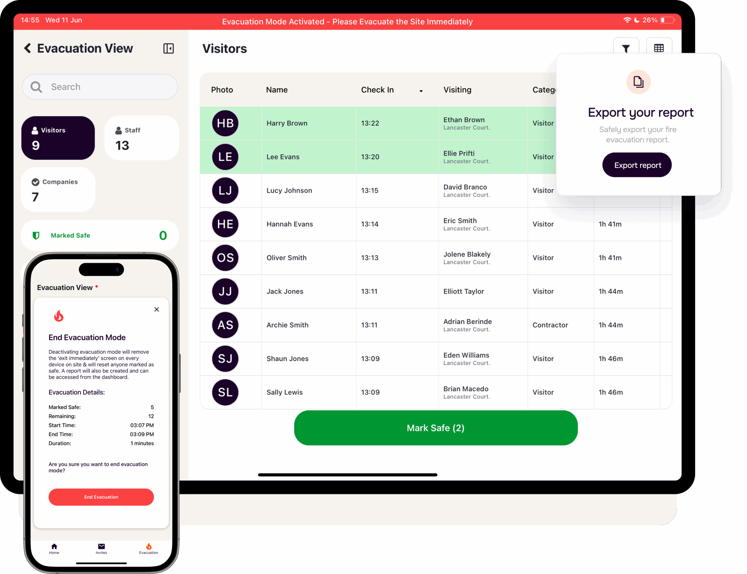 Be prepared for emergency drills with Custr