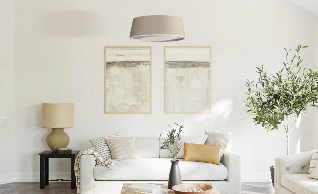 Nobi pendant in room